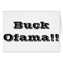 Buck Ofama Greeting Cards