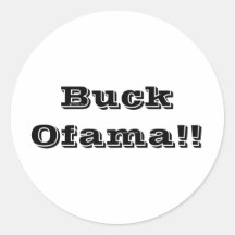 Buck Ofama Sticker