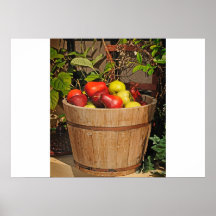 Bucket of Pears Posters