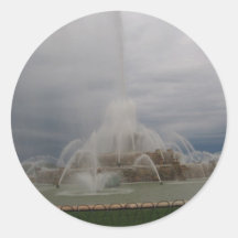 buckingham fountain stickers