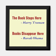 Bucks Here Magnet