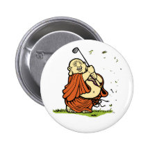 Buddha Golf Button