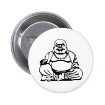 Buddha Pinback Buttons