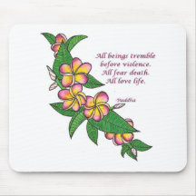 Buddha Quote Mousepad