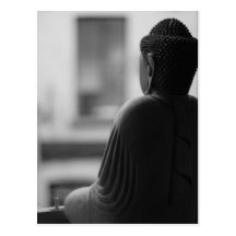 Buddha Sitting in Meditation Post Card