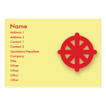 Buddhism - Chubby Business Card