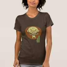 Buddhist Monkey Remain Calm Tshirt