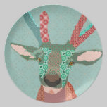 Buddy II Blue Snowflake Plate plates