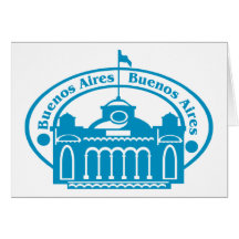 buenos aires greeting card