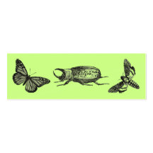Buggy Bookmark Business Cards