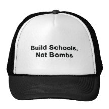 Build Schools, Not Bombs Mesh Hat