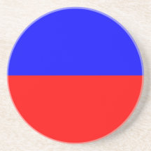 Bukowina, religious flag beverage coaster