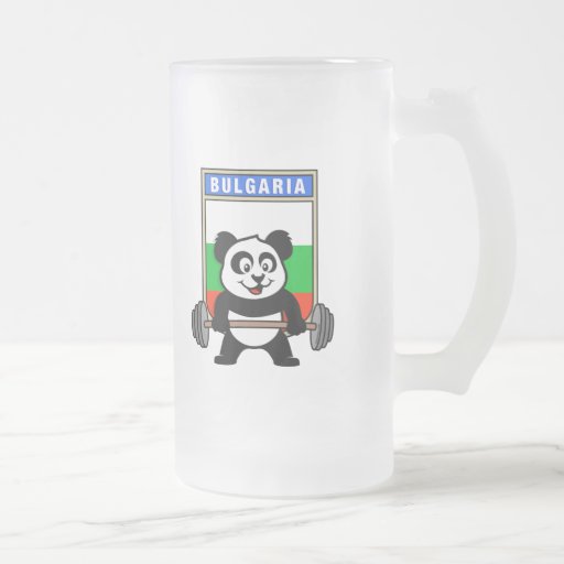Bulgaria Weightlifting Panda Coffee Mug