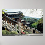 Bulguksa temple, Kyongju, South Korea Posters