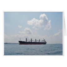 Bulk Carrier Padre Greeting Card