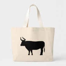 Bull Canvas Bags