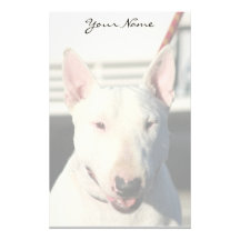 Bull Terrier stationary Custom Stationery