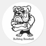 Bulldog Baseball sticker