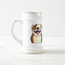 Bulldog Cartoon Mug