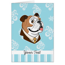 Bulldog Greeting/Note Card