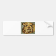 BULLDOGS BUMPER STICKER