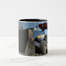Bulldozer Mug