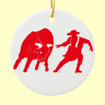 BullfighterRed ornaments