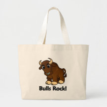 Bulls Rock! Canvas Bags