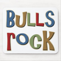Bulls Rock Mouse Mats