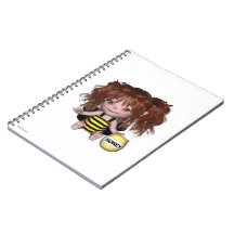 Bumble Bee Baby Fairy Ally Notebooks