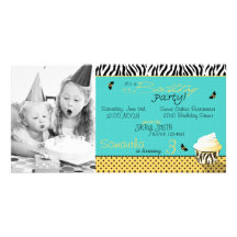Bumble Bee Invitation Photo Card
