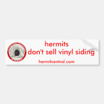 bumper sticker..