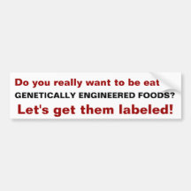 Bumper Sticker do you want to eat?