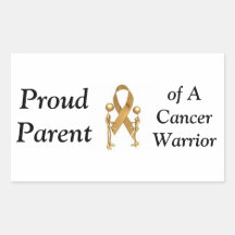 Bumper Sticker, Proud Parent, Warrior
