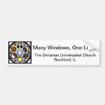 Bumper Sticker The Unitarian Universalist Church
