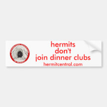 bumper stickers..
