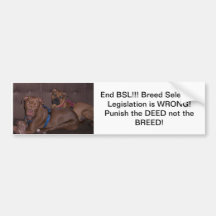 Bumpersticker end BSL Bumper Stickers