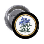 Bunch of Blue Blossoms Buttons