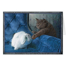 Bunny and Kitty Card