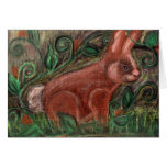 Bunny at Dusk-Greeting Card