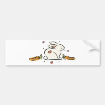 Bunny Bumper Sticker