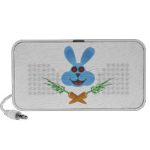 Bunny & Cross Carrots Laptop Speaker