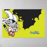 Bunny Kitty Jump Poster