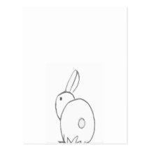 Bunny Post Card