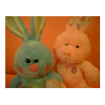 bunny postcard