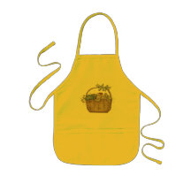 Bunny Rabbit Basket Aprons