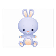 Bunny T-shirt Postcard