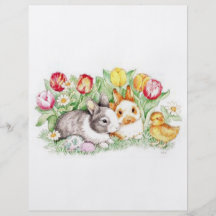 Bunny Time Magnet Flyers