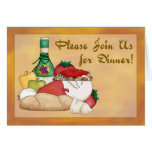 Buon Appetito Dinner Invitation Card