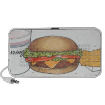 Burger iPhone Speaker
